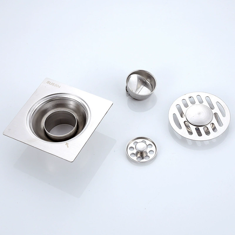 СУС нержавеющая сталь напольный сток для ванной дренаж, дренаж с антипахучим эффектом, противодезодорирующий, двойной взрывобезопасный настенный дренаж пола
