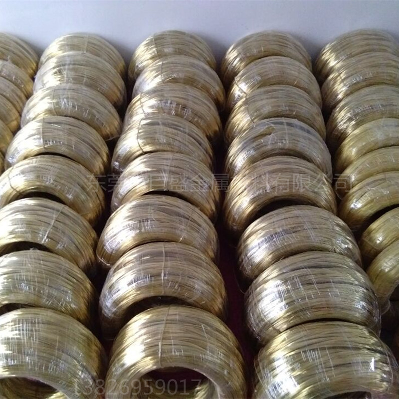 供应大朗螺丝厂家用黄铜线 不开裂 材质稳定 平整度好
