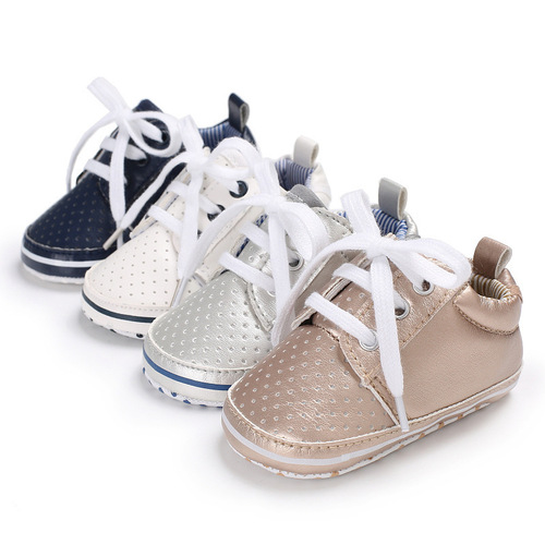 Spring and Autumn Four Seasons Men's and Women's Baby Shoes Soft Soled Casual Baby Shoes Toddler Shoes Available for Dropshipping
