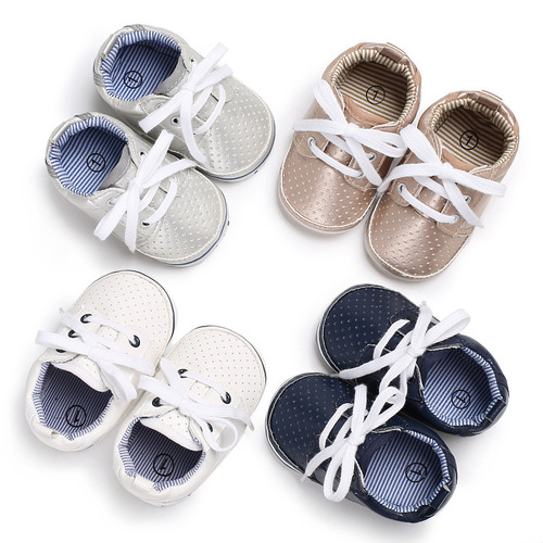 Spring and Autumn Four Seasons Men's and Women's Baby Shoes Soft Soled Casual Baby Shoes Toddler Shoes Available for Dropshipping