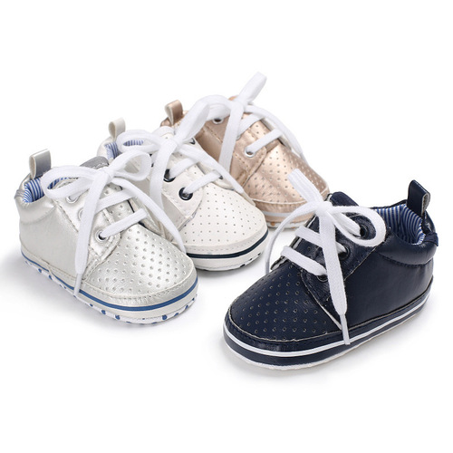 Spring and Autumn Four Seasons Men's and Women's Baby Shoes Soft Soled Casual Baby Shoes Toddler Shoes Available for Dropshipping