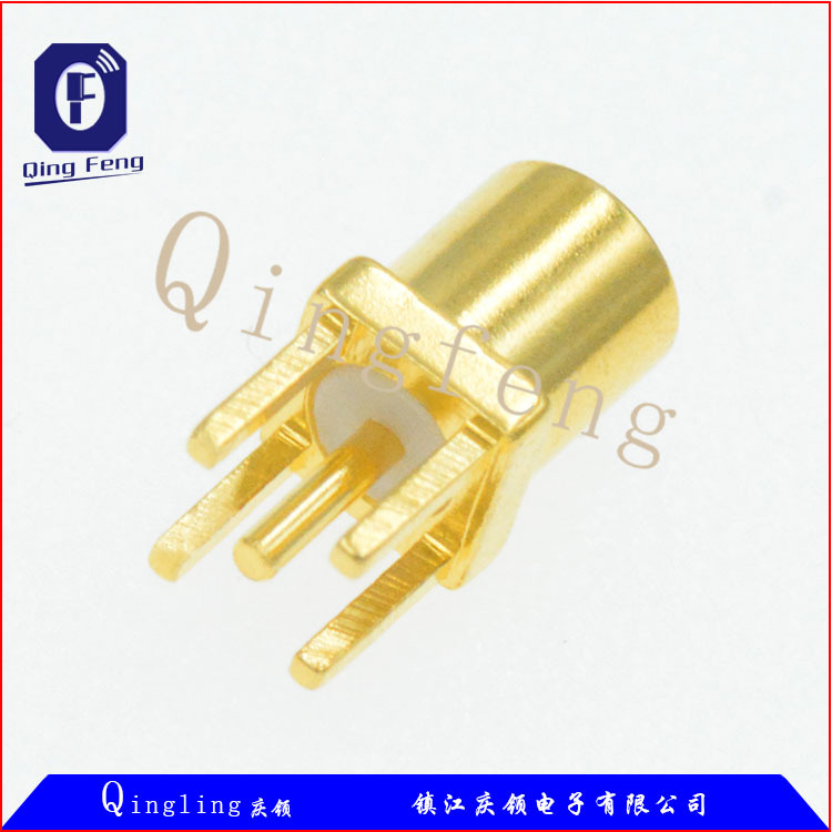 天线底座 MMCX-KHD PCB面板插座 MMCX-KE  庆领射频连接器