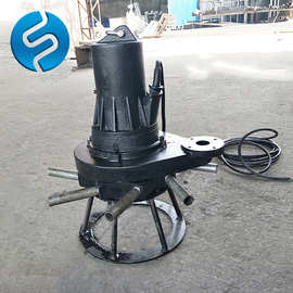 铸件式潜水曝气机   离心式潜水曝气机  QXB4KW潜水曝气机图片