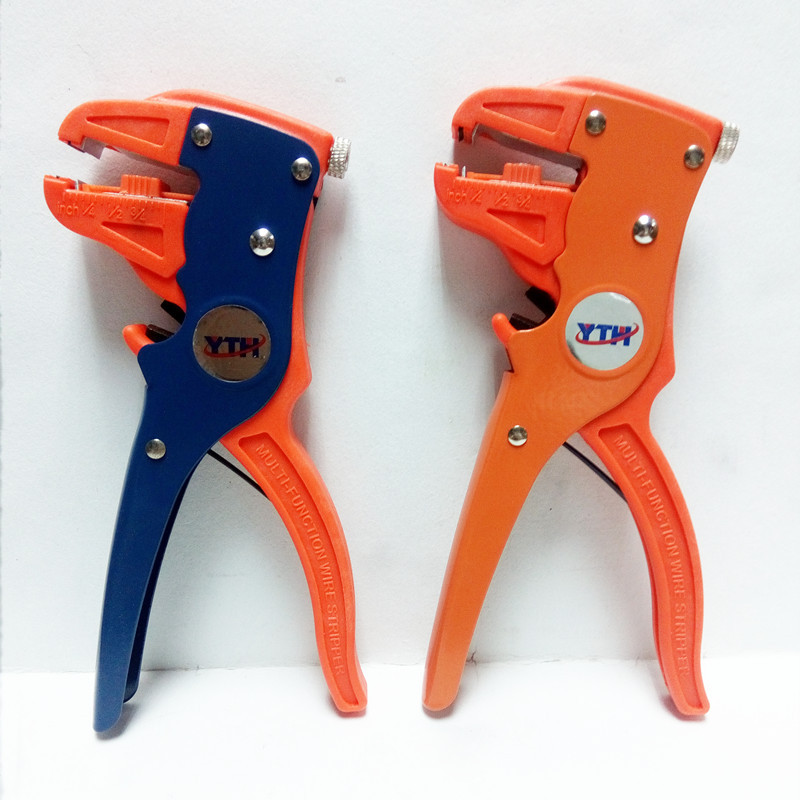 多功能鸭嘴剥线钳排线钳鹰嘴剥皮钳 电工电线去皮器 拨线钳78-318