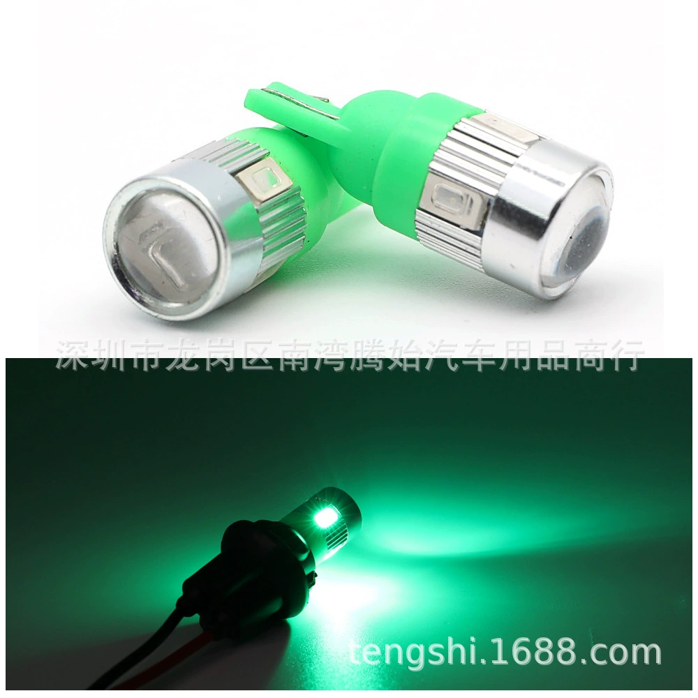 T10 5630 6SMD показывать ширину лампа W5W маленький свет автомобильная LED-лампа 5730 номерной