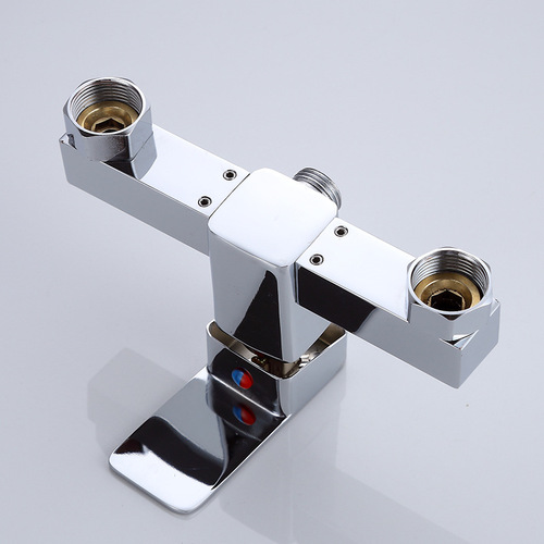Manufacturer wholesale four-sided shower bathroom cold and hot water mixer valve mixed valve hidden shower faucet