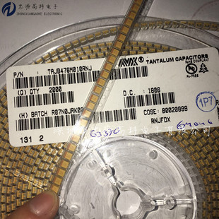 ԭ�b TAJB476M010RNJ �g�|�����-���wSMD 10V 47uF 20% 3528