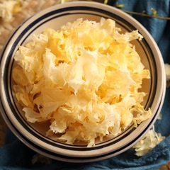 Kangwang Bulk 500g Gutian Tremella Shredded Dried Goods White Fungus Fragments Wholesale Ugly Ear Shredded Snow Fungus Wholesale Manufacturer