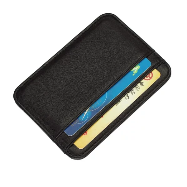 Sheepskin Ultra-thin Mini Small Card Bag Soft Leather Lightweight Bank Card Holder Small Coin Purse Genuine Leather Creative Simple Card Bag