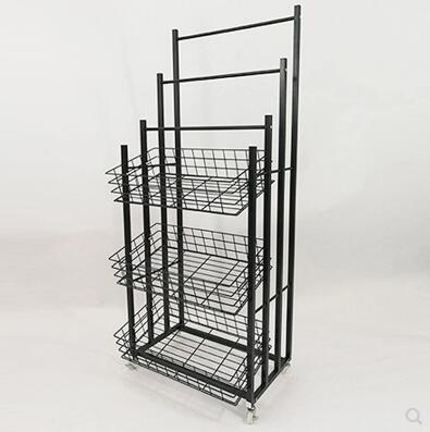雨伞货架展示架落地式超市促销饰品架移动货架