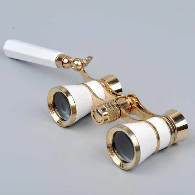 3X25 HD metal handle gold plated Theater Mirror binoculars gift telescope 3X25 HD metal handle gold plated Theater Mirror binoculars gift telescope