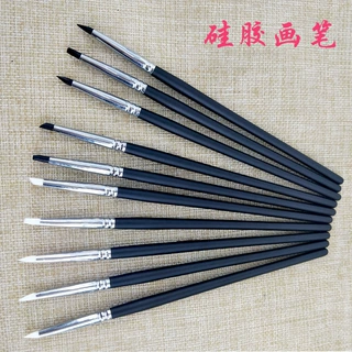 批发陶泥工具硅胶笔软头笔软陶泥黏土工具5件套软头修饰笔套装