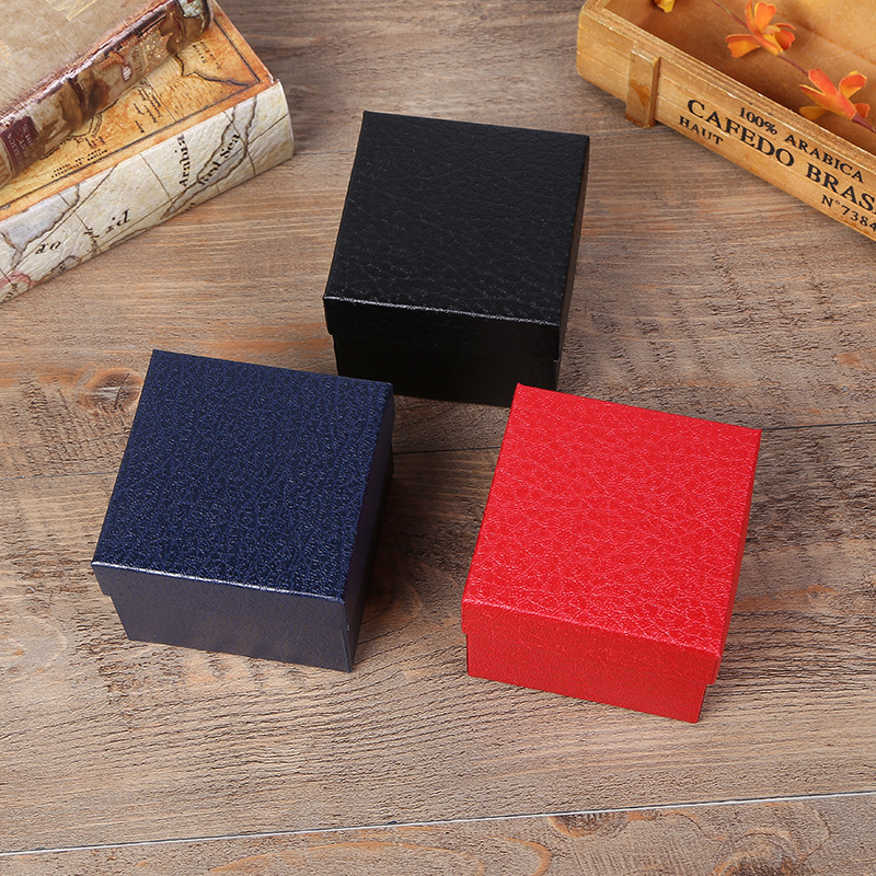 天地盖首饰包装盒纯色饰品盒多用礼品盒精致耳钉项链吊坠盒 批发