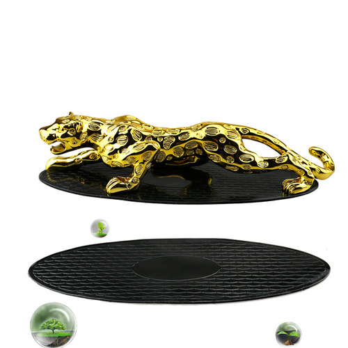 Anti-slip mat large size thickened silicone pad mobile phone money leopard anti-slip mat placement pad car accessories ornaments anti-slip mat