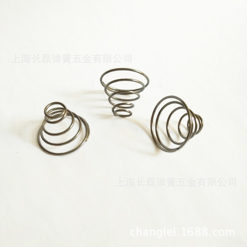 上海弹簧工厂来图来样非标  各塔形/梯型/鼓形不锈钢压缩弹簧