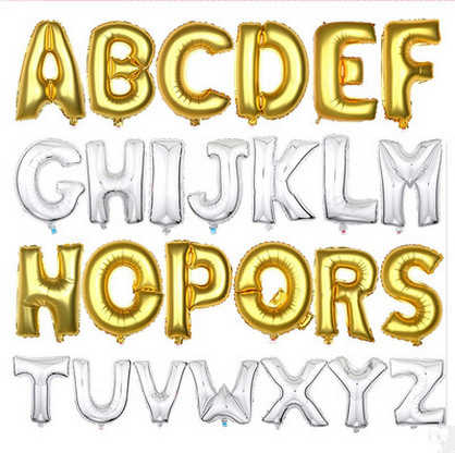 32 -inch aluminum film beauty version letter balloon BABY bright…