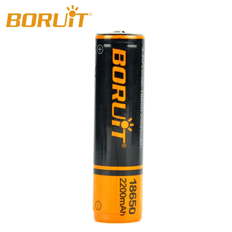 BORUiT Lithium battery, protective wrench, flashlight, lantern charging, 2200mah