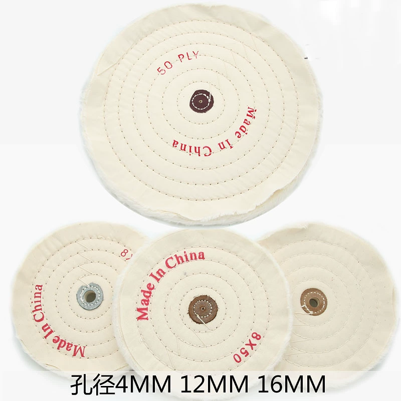 Колесо ткани для полировки ювелирных изделий Белое жемчужное тканевое колесо хлопковое белое тканевое колесо зеркальная полировка колеса бархатная ткань Заводская поставка