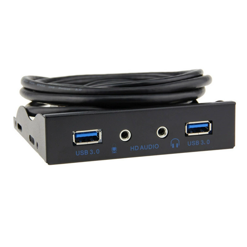 USB3.0 мягкий привод аудио передняя панель 3.5 дюйма 19pin к USB3.0 панель HD-AUDIO панель
