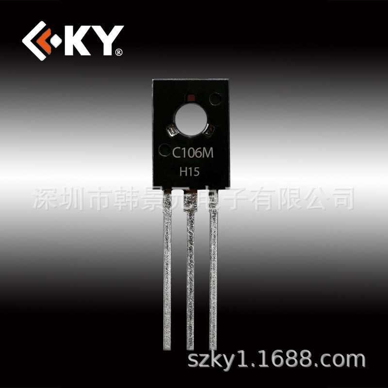 单向可控硅C106D TO-126【厂家直销】可替换原装