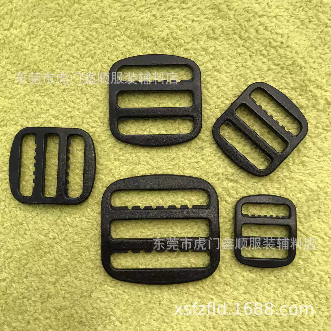 Plastic nylon footwear buckle, bag accessory, 20mm, 2cm