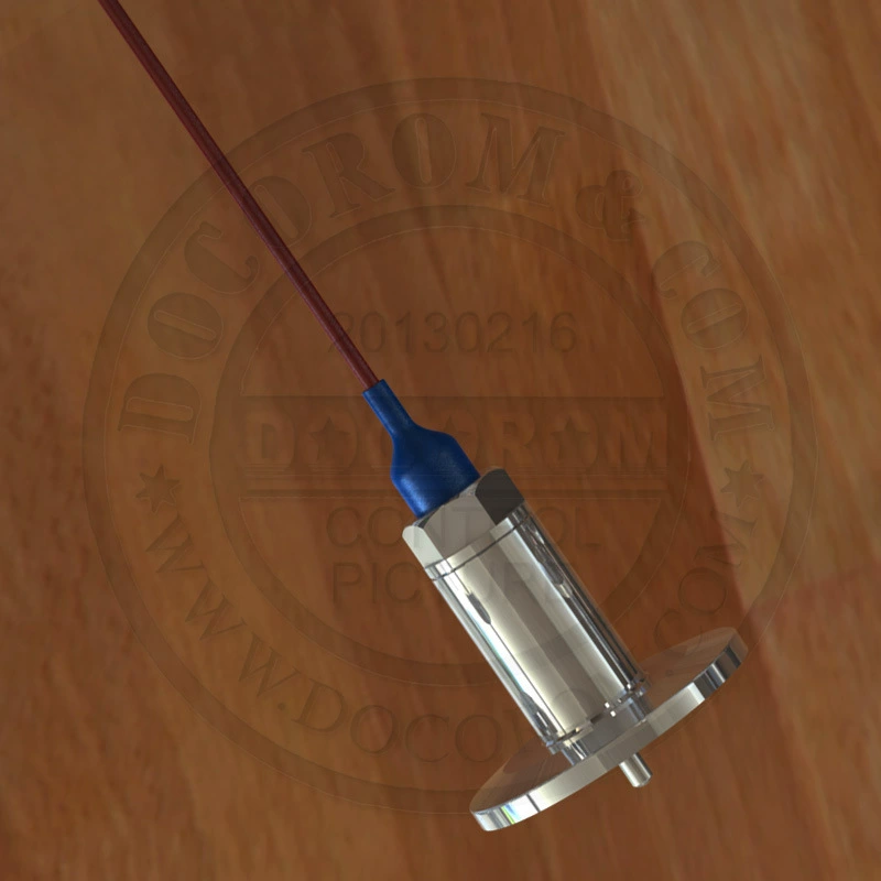 Dekromon плоский фланец санитарный тепловой резистор PT1000 PT100 датчик температуры завод оптом