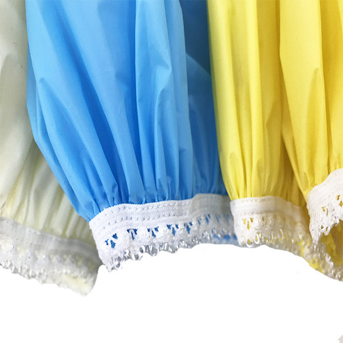 New solid-color plastic dustproof shower cap, single-layer, home-use practical shower cap, kitchen grease cap, factory direct sale
