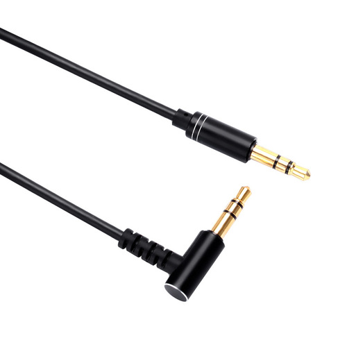 90 degree elbow audio cable male to bus car AUX cable 3.5mm audio cable 90 degree elbow aux audio cable
