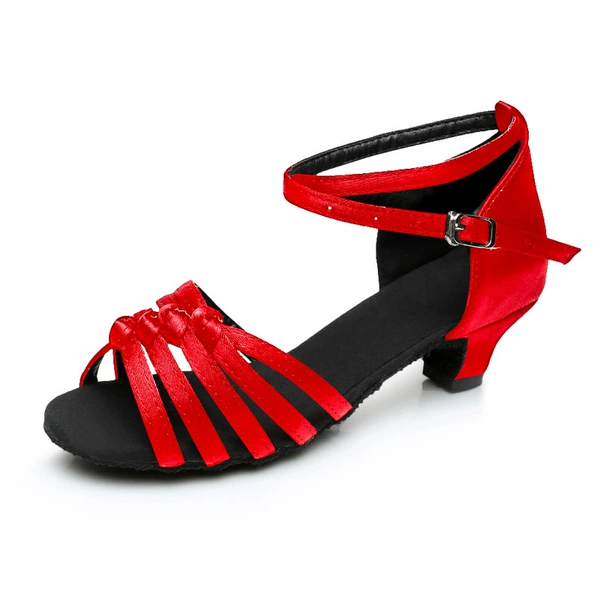 Red 4 cm small heel
