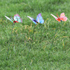 7cm double -layer intersection simulation butterfly gardener flower arrangement Forest -based decorative butterfly garden decorative crafts