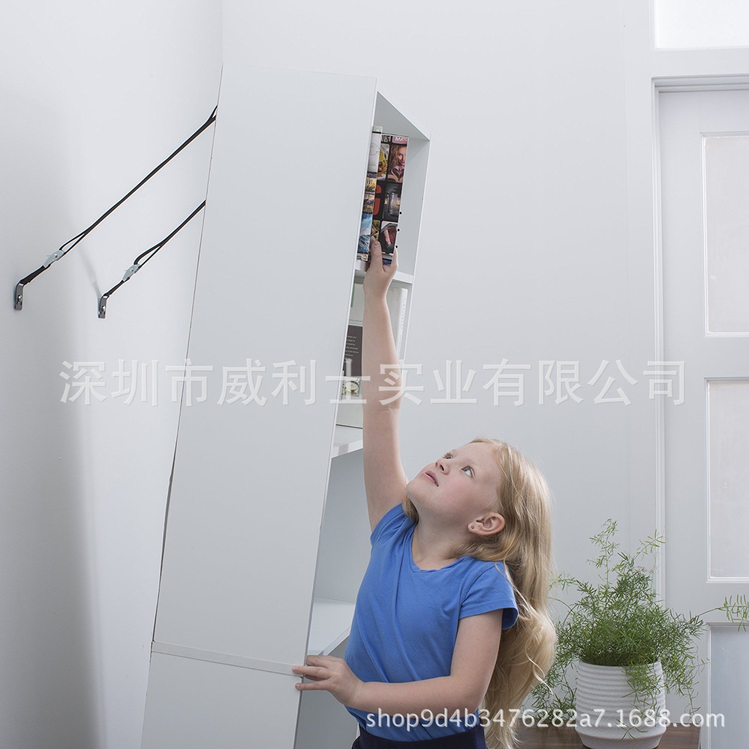 Cinturón DE PROTECCIÓN DE TV para niños muebles cinturón anti-Inclinación hebilla de aleación LCD TV auxiliar cinturón de fijación anti-reversa