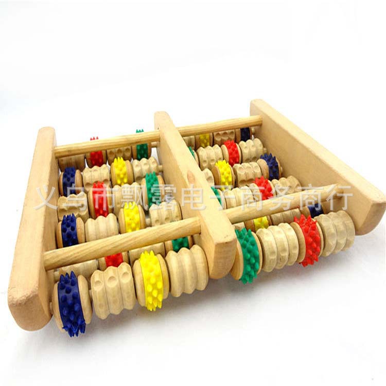 Organic wooden massager for feet ??