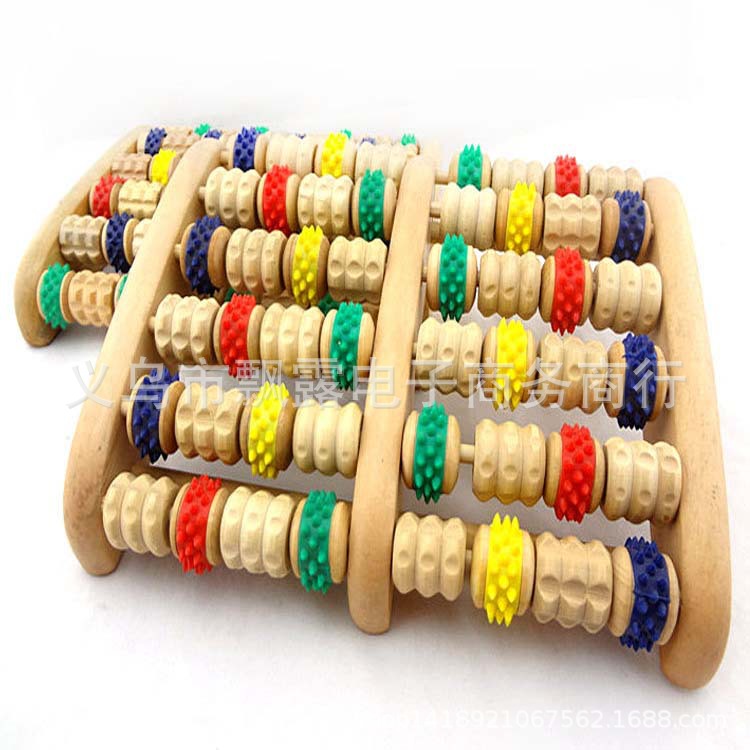Organic wooden massager for feet ??