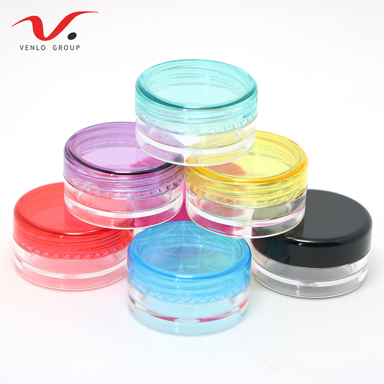 3g克/5g克圆底面膏霜盒瓶化妆品分装盒瓶试用装小样盒瓶 小圆空瓶