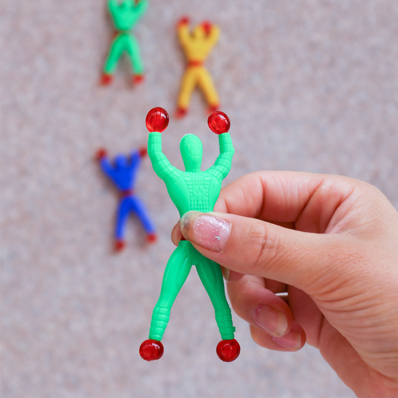 壁登り人の粘性スパイダーマン壁登り人2元店伝統玩具壁登り人|undefined