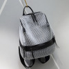 Fashionable backpack, capacious shoulder bag for traveling, Korean style, anti-theft