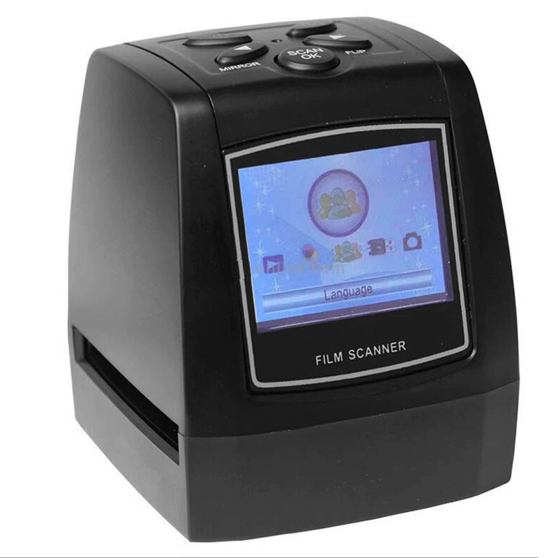 Оптовая пленочный сканер 500 универсальный Film Scanner 35mm Боковой экран EC718