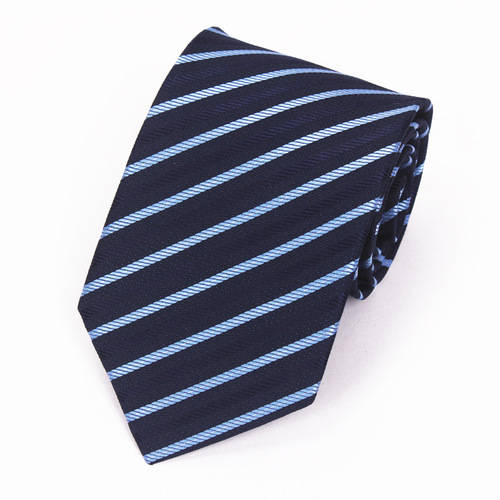 23 new wholesale direct sales 8CM polyester silk 7cm men's business tie blue dark blue light blue navy blue sapphire blue