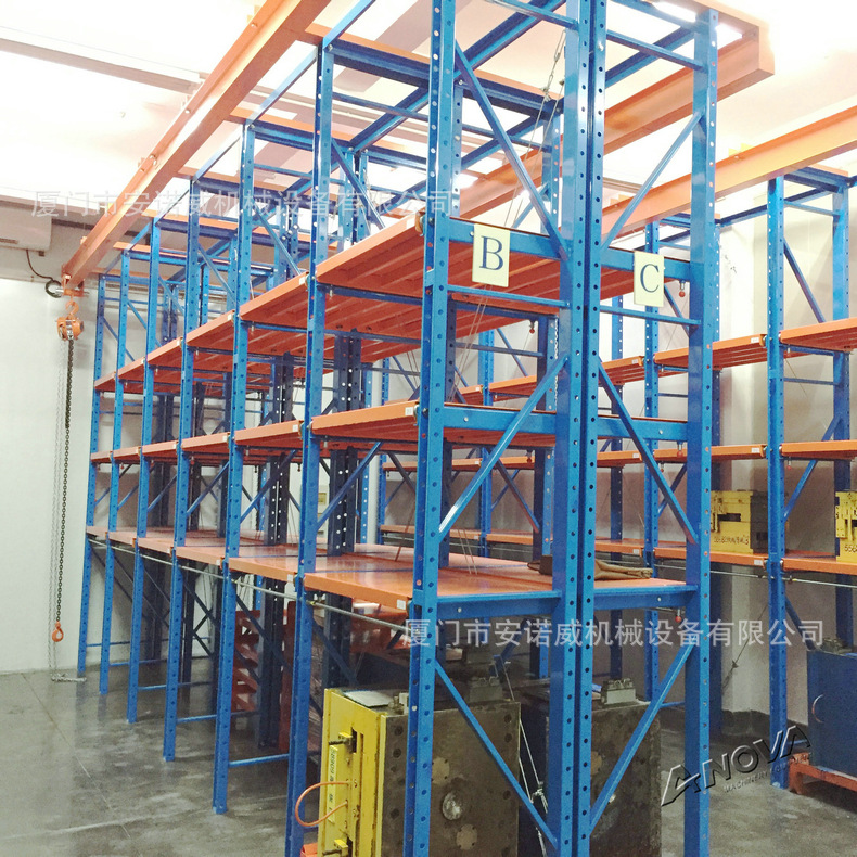 专业供应 通廊式托盘货架 双面型材仓储货架 仓库托盘货架
