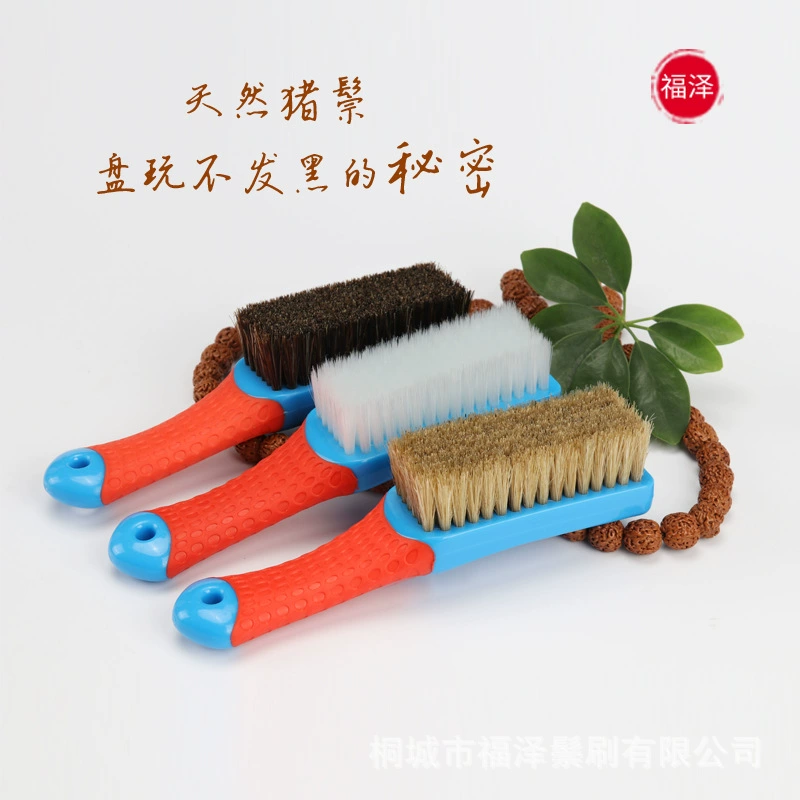 Wen Play Brush Pig Mane Нано-шелковая щетка Кинг-Конг Бодхи Орех Чистка Полировка Оливковая щетка Инструмент Комбинированный костюм