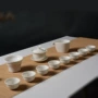 功夫礼盒装陶瓷白瓷茶杯