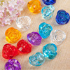 Single Rose ml14 vase beads/acrylic transparent beads/DIY handmade beaded material wholesale