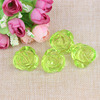 Single Rose ml14 vase beads/acrylic transparent beads/DIY handmade beaded material wholesale