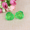 Single Rose ml14 vase beads/acrylic transparent beads/DIY handmade beaded material wholesale