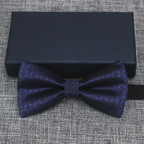 British Korean style men's bow tie, groomsmen's knot, wedding suit, formal shirt, burgundy black double layer bow for women