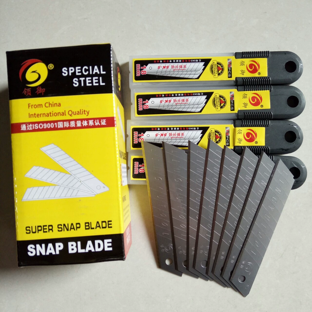 Оптовая 05 толстый воротник Королевское лезвие обои нож бумажное лезвие чистящий нож лезвие 18 мм универсальное лезвие ножа