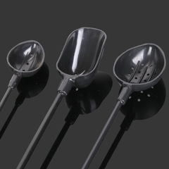 Wholesale fishing feeder scoop and baiting tool from renowned manufacturers—carbon fiber design, perfect for casting and delivering bait!