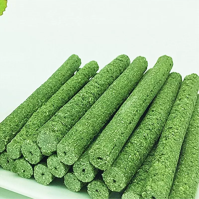 苜蓿草磨牙草棒混合草棍草棒兔子龙猫豚鼠磨牙棒（散装50斤一箱）
