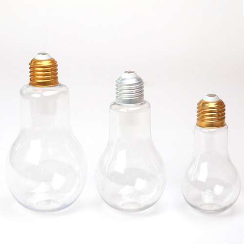 Plastic simulation light bulbs, indoor and outdoor corridor hangings, kindergarten aerial hangings, DIY handmade creative decorations