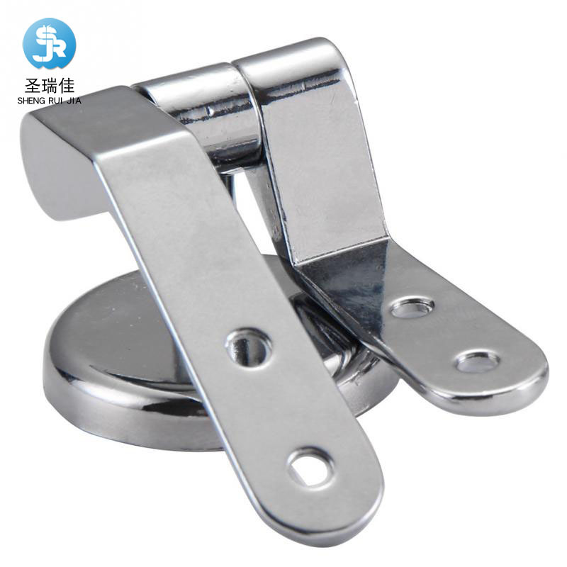 Bisagra para asiento de inodoro de baño, bisagra de aleación de zinc para hoteles y hostales, accesorios para cubierta de asiento de inodoro, fábrica de origen